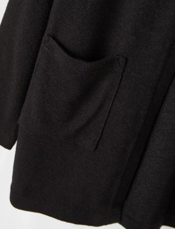 name it Nkfvicti Ls Knit Card L Noos - Black - 110