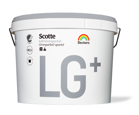 Beckers Scotte LG Plus Spackel 10 l, Färg & tapeter
