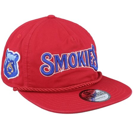 New Era - MiLB Röd snapback Keps - Tennessee Smokies Milb Alt Golfer Scarlet Snapback @ Hatstore