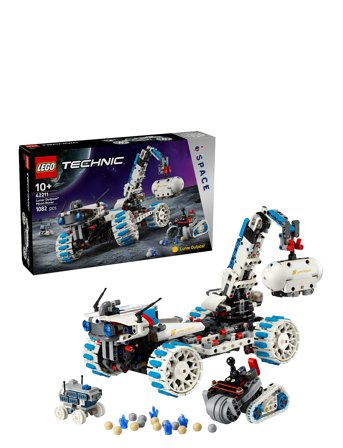 Technic Lunar Moon Rover Space Vehicle Set Stem Toy 42211 Patterned LEGO