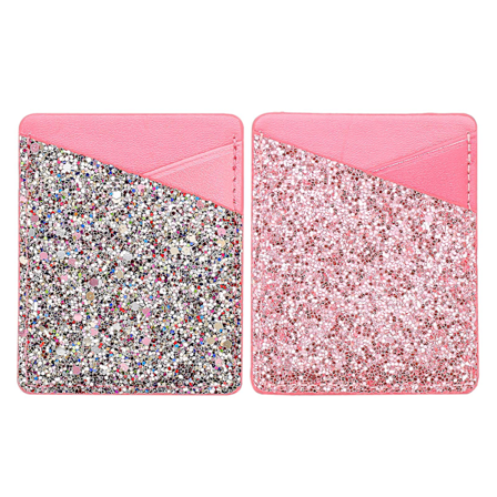 2 st Plånbok Telefon Telefonkortshållare Telefonkort Telefonficka Telefonficka Telefonficka Telefon Bakre plånbok