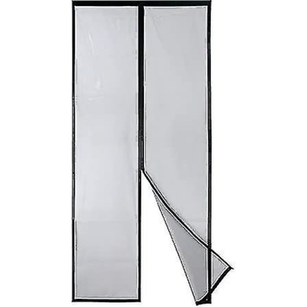 Vp Magnet Myggnät Dörr, Insektnät Balkongdörr Med 3,8 Cm Bred Kardborre, Kan Inte Förkortas (90 X 200 Cm)(90*210cm)