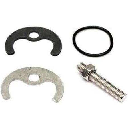 Ersättningsfäste för enhålsblandare för handfat och diskho