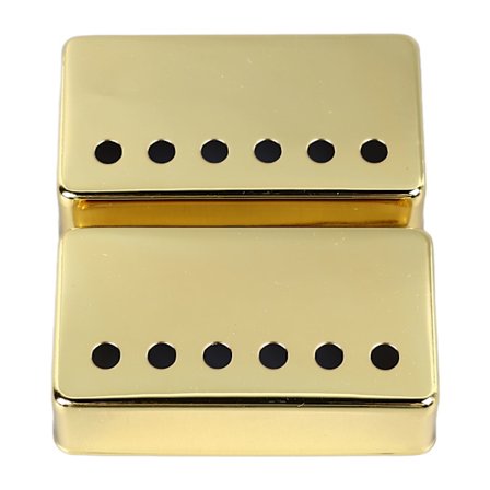 2 kpl Sähkökitaran Humbucker-mikrofoni Kotelo Messinki Ammattimainen Kitaran Mikrofonin Kannen LP Kulta 52mm 52mm