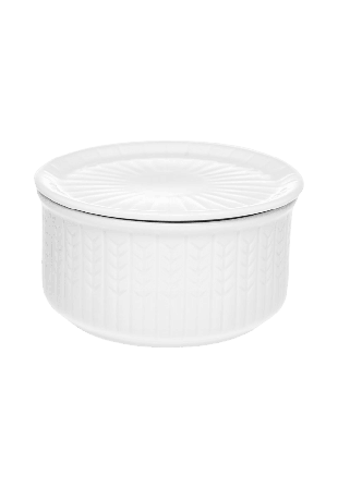 Rörstrand Swedish grace Burk S 0,3 L Låg Snö Köksförvaring Vit