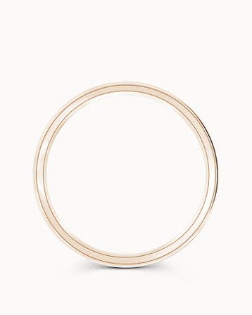 Glatt Ring Dame Millie 950 Platina 3Mm - Forlovelsesringer & Gifteringer hos Vanbruun