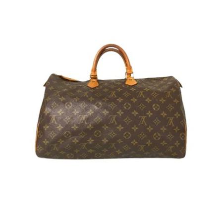 Louis Vuitton Vintage, Pre-owned Canvas louis-vuitton-bags Bruin, Dames, Maat:ONE Size