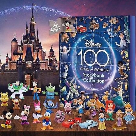 Gave Mickey Julekalender Legetøj Disney Mickey Minnie Blind Box Juguetes Advent Overraskelse Legetøj Børnegaver (FMY)