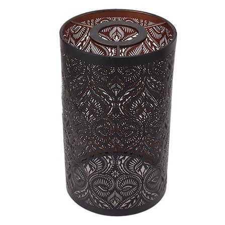 Taottu rauta, irrotettava, ontto, kaiverrettu lampunvarjostin E27 E26 -lampuille