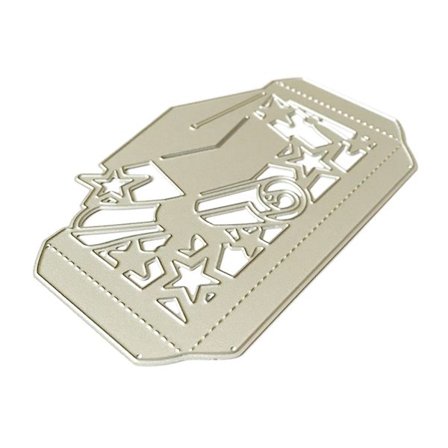 Konvolut Stjerne Metal Skærestencils Scrapbooking DIY Album Stempel Papirkort