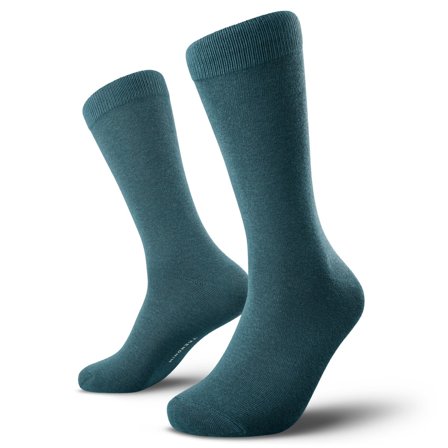 FlexFeel | Deep Blue Socks for Men - Long Socks