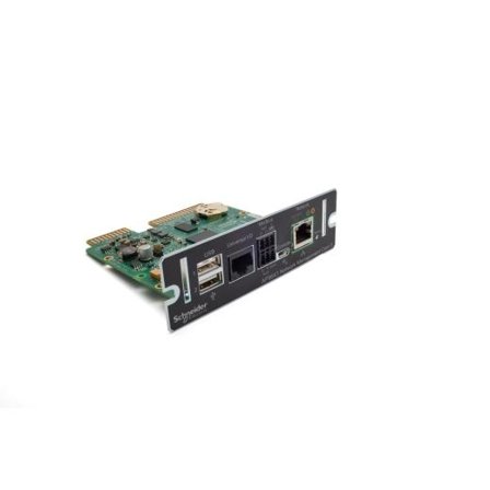APC Schneider Electric Network Management Card 3 with Environmental Monitoring and Modbus - adapter for fjernstyrt administrasjon - SmartSlot -