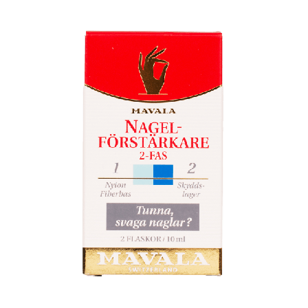 Mavala Nagelförstärkare 2-Fas, 10 ml Nagelvård Dam 2X10