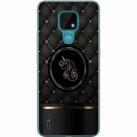Motorola Moto E7 Mjukt Skal - Luxury Unicorn