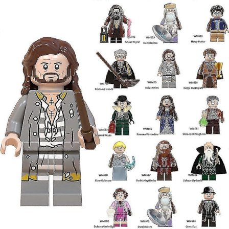 14 stk./sett Harry Potter Figur Samlet Mini Byggeklosser Actionfigurer Leke for Barn Gave