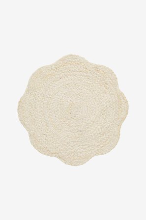 Svanefors - Bordstablett Ekdal - Vit - Löpare & tabletter - 38X38 - Från Homeroom