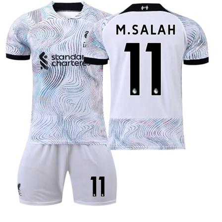 2223 Liverpool Borta Fotbollströja Nr 11 M.salah Jersey Without Socks S(165-170cm)