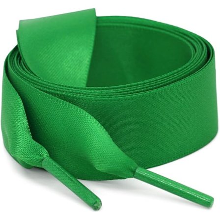 Platta Satinband Skosnören 2cm Bredd Skosnören för Kvinnor Flickor[