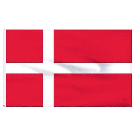 Danmarks flag 90x150 cm Dannebrog 90x150 Husflag (FMY)