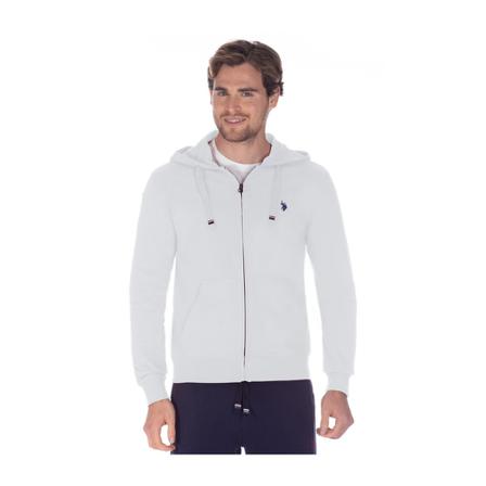 U.s. Polo Assn. Zip-throughs Hvid, unisex Trøjer