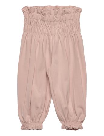Cozy Me Smock Pants Baby Baby Trousers Lyserød Müsli By Green Cotton
