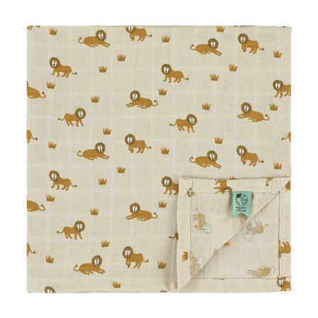 Trixie Musselinkluter Lively Lion, Beige/gul, 3 stk.