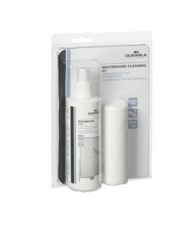 DURABLE Scandinavia Whiteboard-Rengöringvätska 250 ml Inkl Microfiber duk