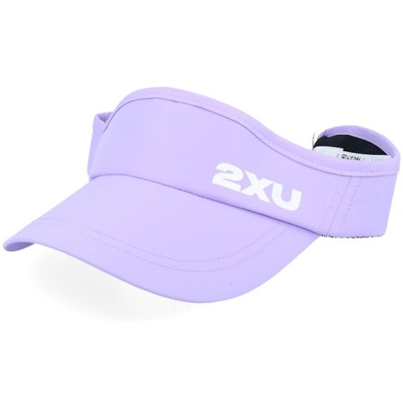 2XU - Paars visor Cap - Run Grape Fizz/White Visor @ Hatstore
