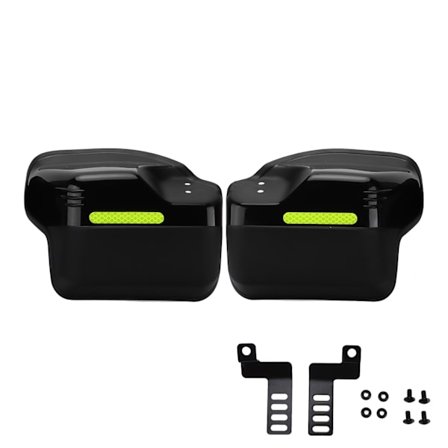 Kompatibel Kawasaki Z250 Z300 Z400 Z650 Z750 Z800 Z900 Z1000 Sort Udskiftnings Håndtagsbeskytter