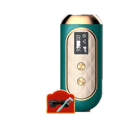 Skonsam och icke-irriterande laserhårborttagningsanordning för hela kroppen