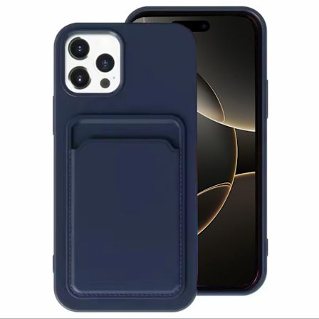 Skal med Kortfack kompatibelt med iPhone 16 Pro