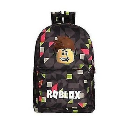 Roblox Ryggsäck Roblox Anpassad Skolväska Unisex Hög Kvalitet