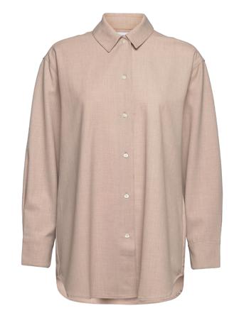 Salma Shirt 13195 Beige Samsøe Samsøe