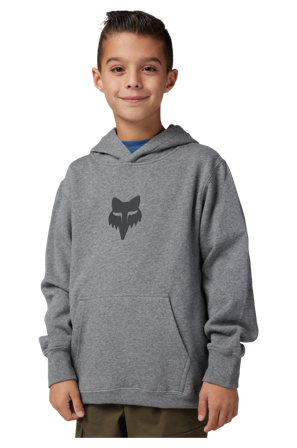 FOX Legacy Fleece Hoodie Barn Melerad Grafit M