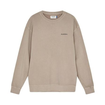 Gabba Pullover , Beige , Heren , Maat: S Hoodies & sweatvesten