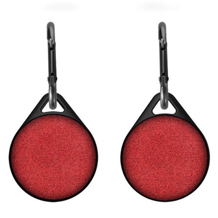 AirTags-etui med karabinhage - Rød