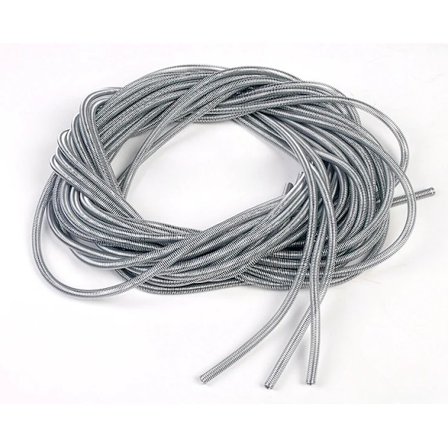 4,4 mm/6,4 mm tynt, langt og fleksibelt rør i rustfritt stål, smørerør, stålbeskyttelse