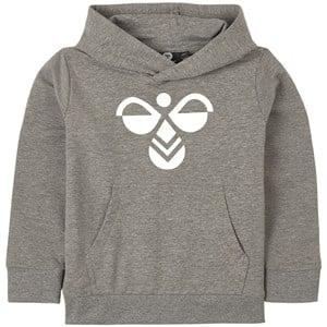 Kids - Hummel Grey Melange Logo Hoodie 14 years (164 cm) - Jumpers and knitwear - 14 Years (164 cm) - Grey