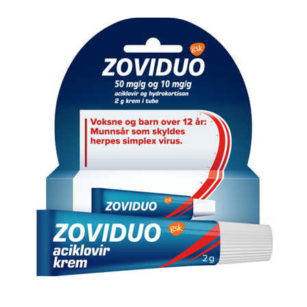 Zoviduo 5% krem 2 g