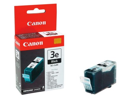 Canon BCI-3eBK - Svart - original - blekkbeholder - for i450; MultiPASS C755; PIXMA IP3000, IP4000, iP5000, MP750, MP760, MP780; S400, 450, 530