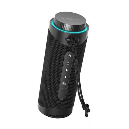 Tronsmart T7 Bærbar Bluetooth-høyttaler med 360-graders surroundlyd, LED-moduser, ekte trådløs stereo, APP, for camping