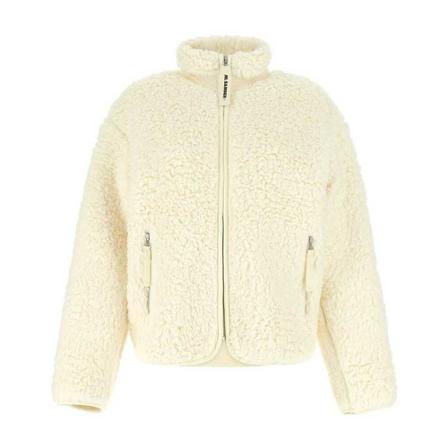Jil Sander, Light Jackets Wit, Dames, Maat:M