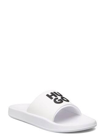 Nil_Slid_Mdtpu_N Designers Summer Shoes Sandals Pool Sliders White HUGO
