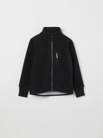 Polarn O. Pyret - Wind fleece jacket - 80 - Childrenswear - black