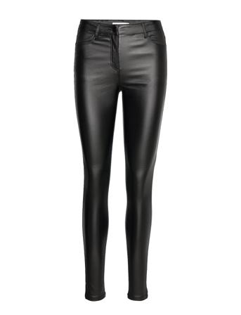 Sc-Pam Trousers Leather Leggings/Housut Musta Soyaconcept