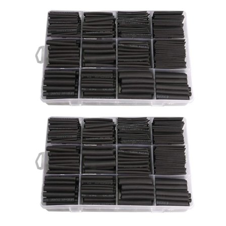 625 stk krympestrømpe sett krympestrømper med oppbevaringsboks