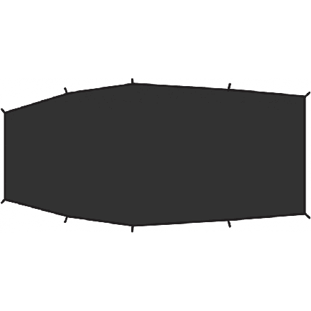 Fjällräven Shape 3 footprint tent accessories Black OneSize