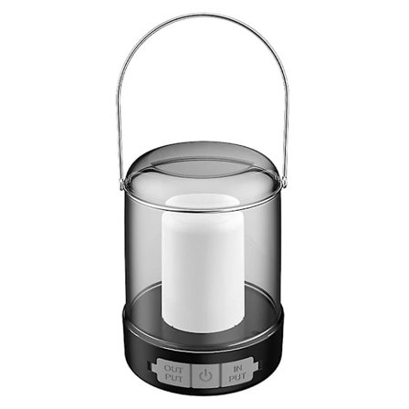 LED Campinglampe USB Genopladelig Campinglygte Bærbar Teltlampe Vandtæt Powerbank Med 3 Lystilstande Trinløs Dæmpning Til Camping Vandring