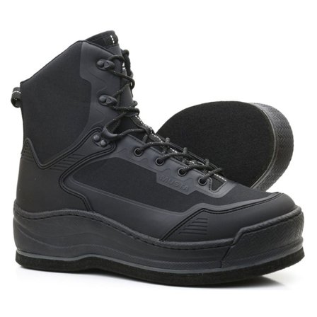 Vision Musta Wading Shoes Felt Sole - 8/41