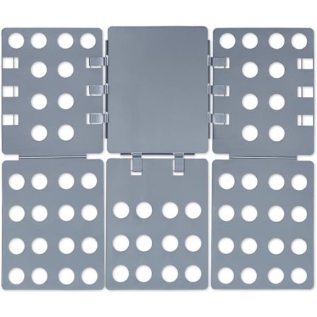 Tvättvikbräda 68 x 57 cm Klädvikare Skjorta Vikare Flip Flop, Grå